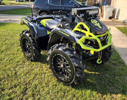 2013-2024 Can-Am Outlander MAX XMR Punisher BRP radiator relocate cover Manta Green Lucky 7 Motorsports