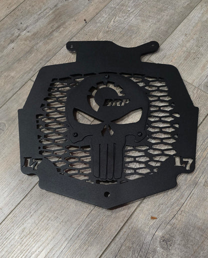 2013-2024 Can-Am Outlander MAX XMR Punisher BRP radiator relocate cover Texture Black Lucky 7 Motorsports