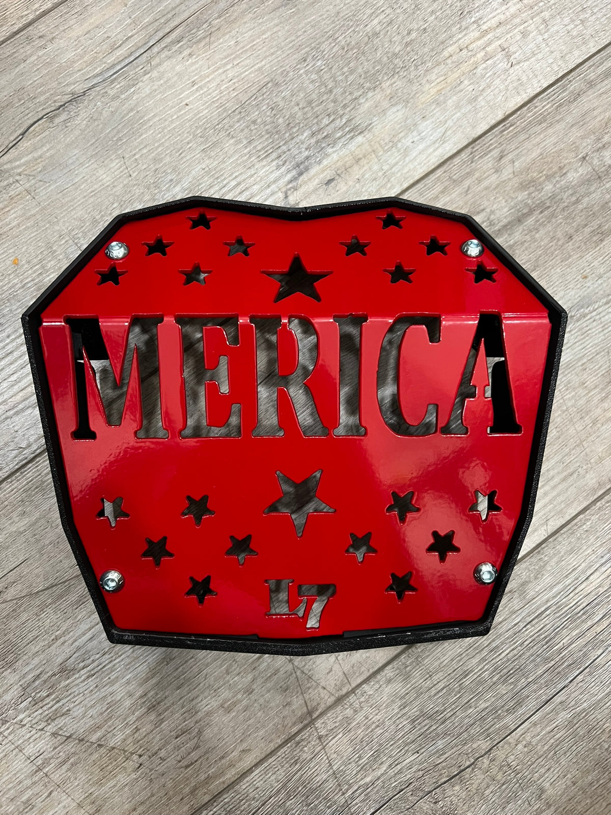 2023-2025 Can-Am Renegade grille air inlet cover Merica Legion Red Lucky 7 Motorsports