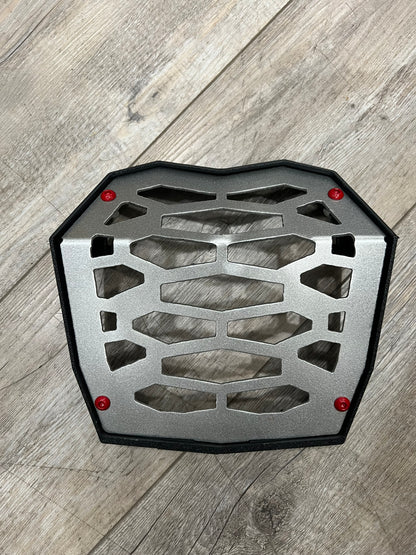 2023-2025 Can-Am Renegade grille air inlet cover Mesh Only Silver Lucky 7 Motorsports