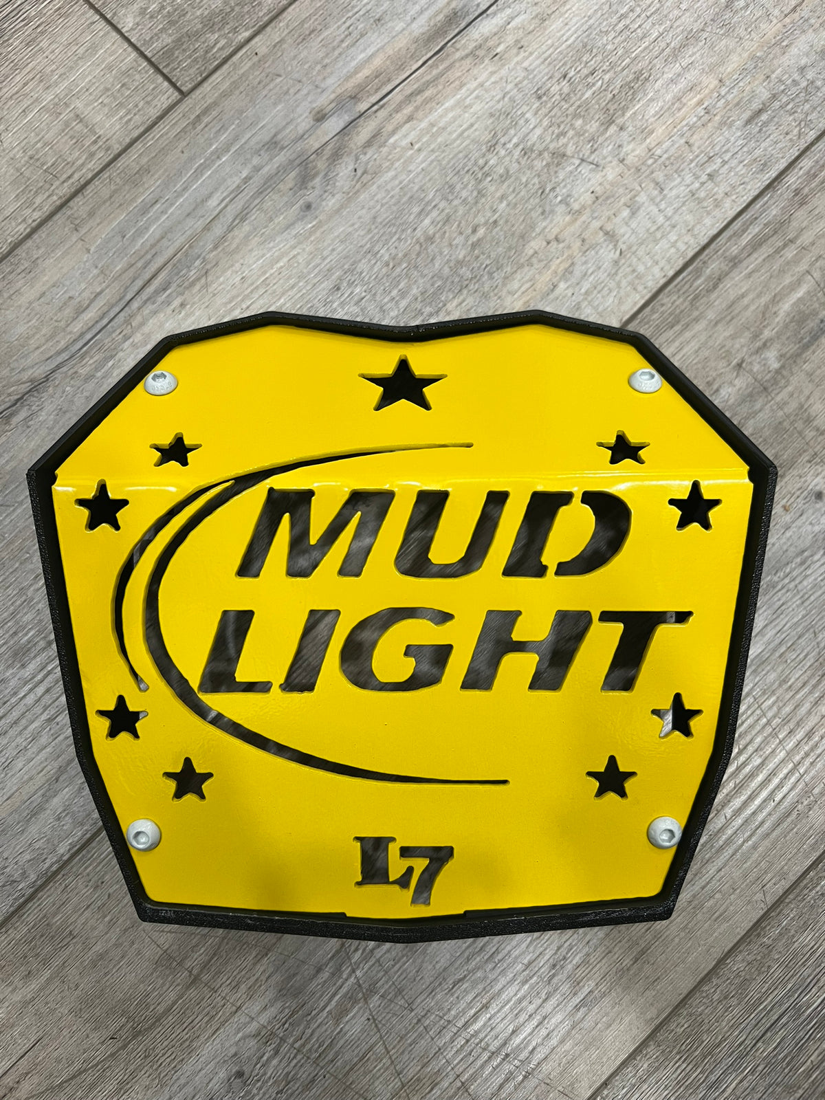 2023-2025 Can-Am Renegade grille air inlet cover Mud Light 21 Yellow Lucky 7 Motorsports