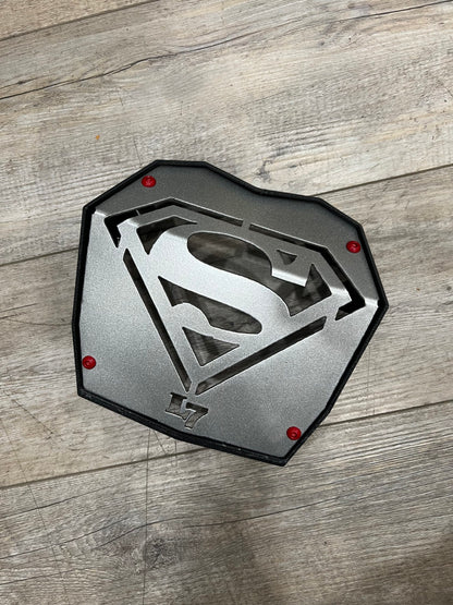 2023-2025 Can-Am Renegade grille air inlet cover Superman Silver Lucky 7 Motorsports