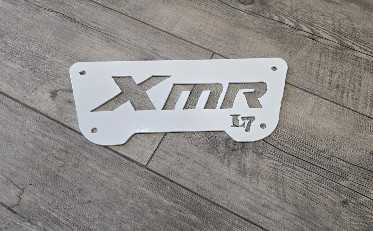 Lucky 7 2023 Can-Am Outlander 700 XMR radiator cover XMR White product shot