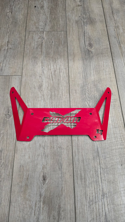 Lucky 7 2025 Can-Am Outlander XMR Gen 3 radiator cover Can Am X Legion Red product shot