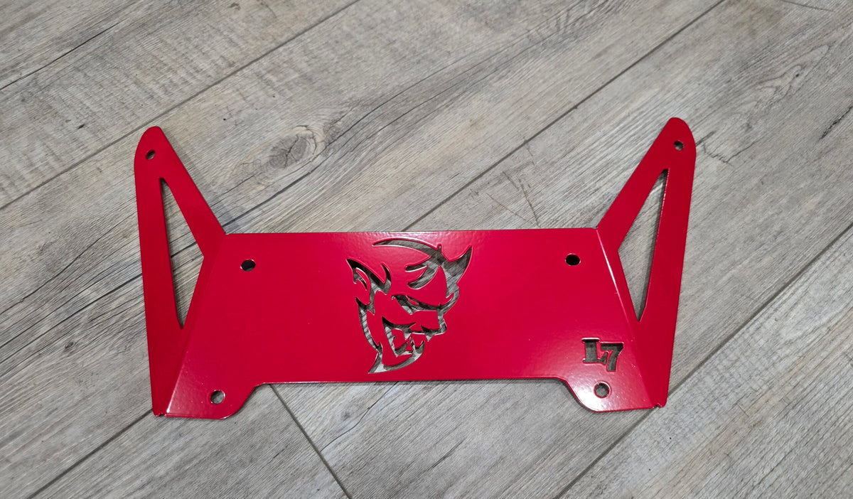 Lucky 7 2025 Can-Am Outlander XMR Gen 3 radiator cover Demon Legion Red product shot