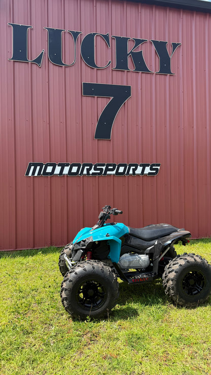 Can-Am Renegade 110 EFI with Lucky 7 metal floorboards at Lucky 7 Motorsports