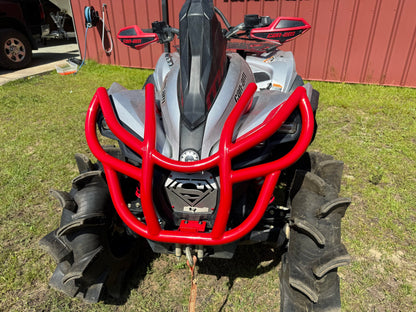 Can-Am Renegade Gen 2 all aluminum front bumper red Lucky 7 Motorsports
