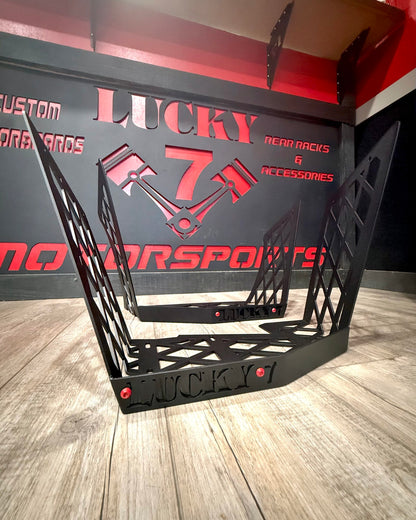 2013-2026 Can-Am Renegade Gen 2 Race Cut Mud Flow floorboards Texture Black Lucky 7 Motorsports