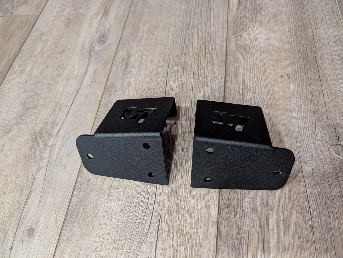 Lucky 7 hood jack mount brackets for Jeep Wrangler TJ