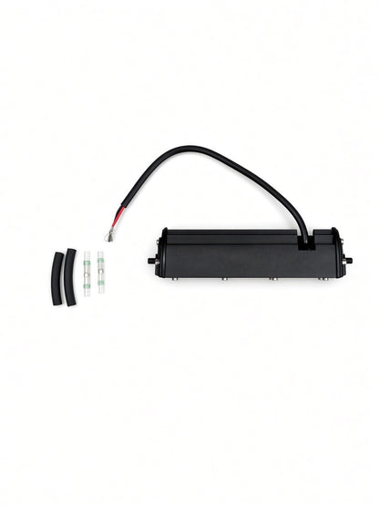 Back view of a single Lucky 7 replacement LED light bar with wiring and connectors