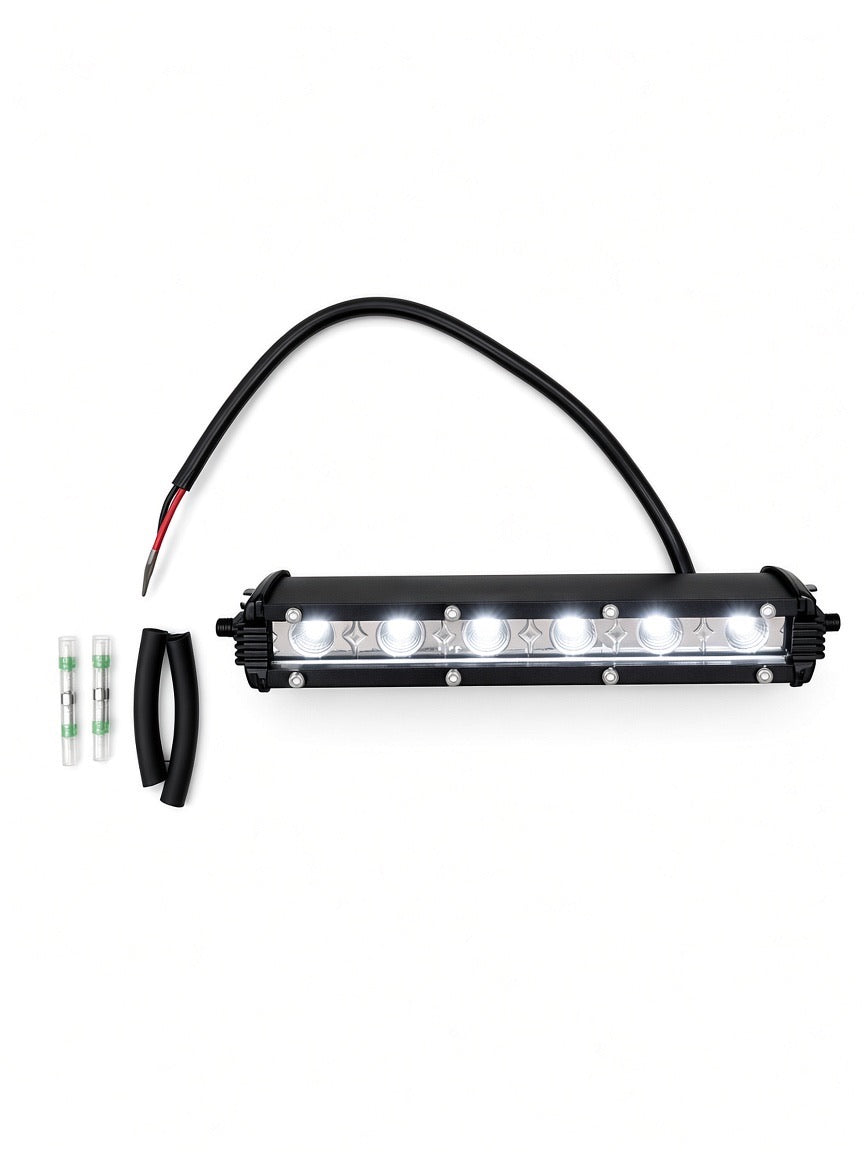 Single Lucky 7 replacement LED light bar with wiring and connectors