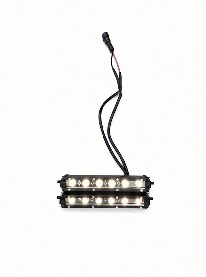 Pair of Lucky 7 replacement LED light bars with wiring harness