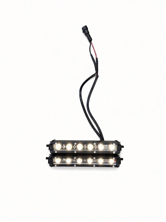 Pair of Lucky 7 replacement LED light bars with wiring harness