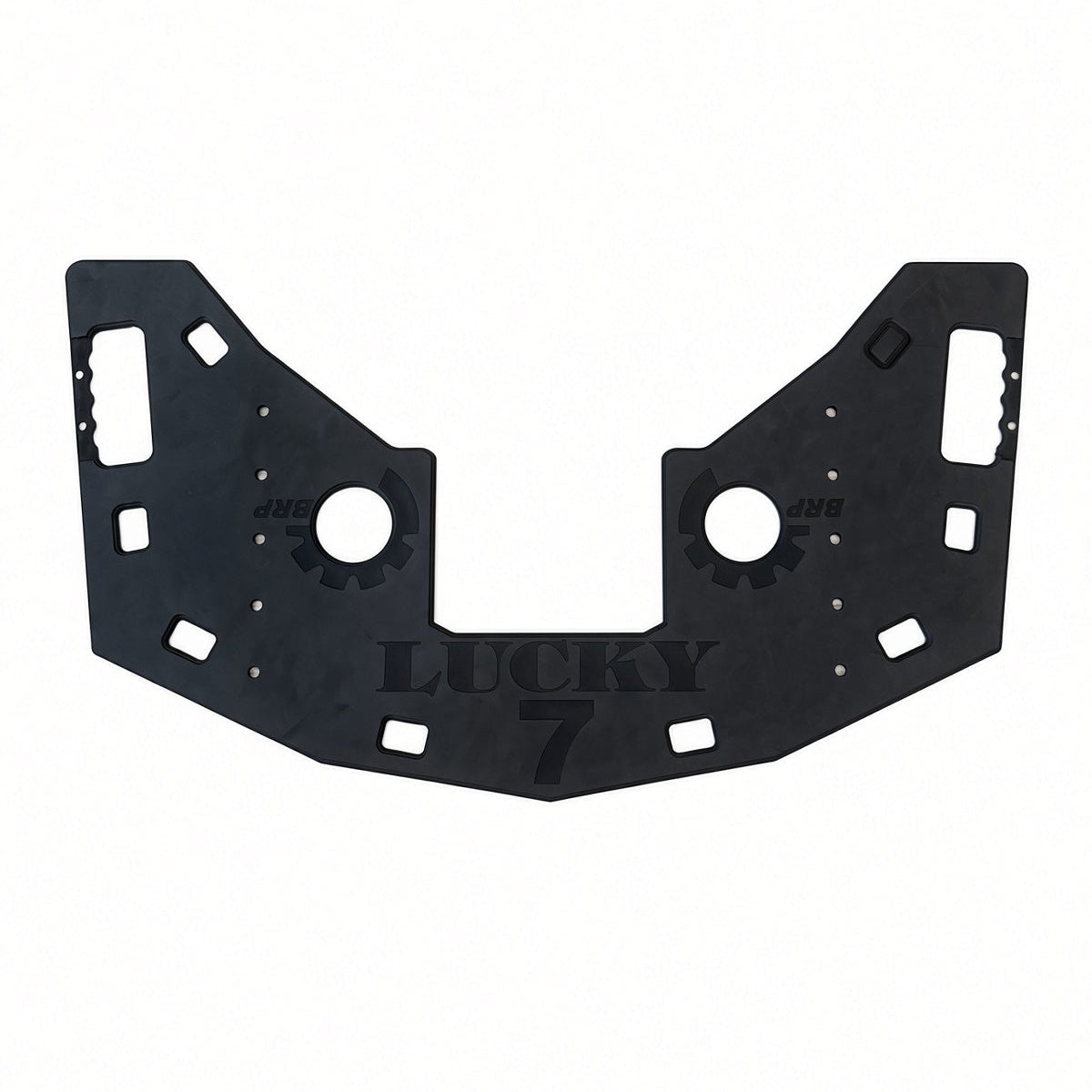 Black Lucky 7 Marine Mat top for the Can-Am Outlander Gen 2 rear rack with storage