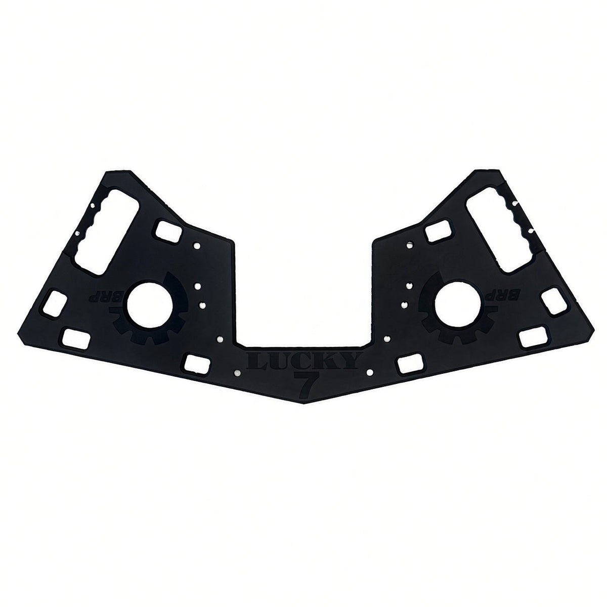 Black Lucky 7 Marine Mat top for the Can-Am Renegade XMR rear rack with storage