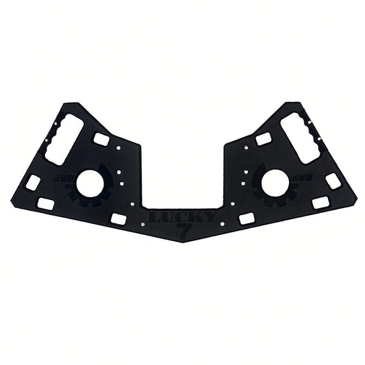 Black Lucky 7 Marine Mat top for the Can-Am Renegade XMR rear rack with storage