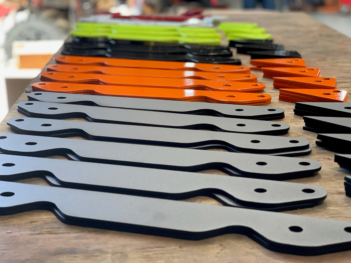 Lucky 7 Polaris Scrambler 2 inch lift kit arms in multiple colors