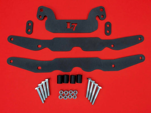 Lucky 7 Yamaha Grizzly and Kodiak 700 lift kit with included hardware