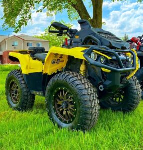 Can Am Outlander G2 Short Frame Metal Floorboards 2012 and up