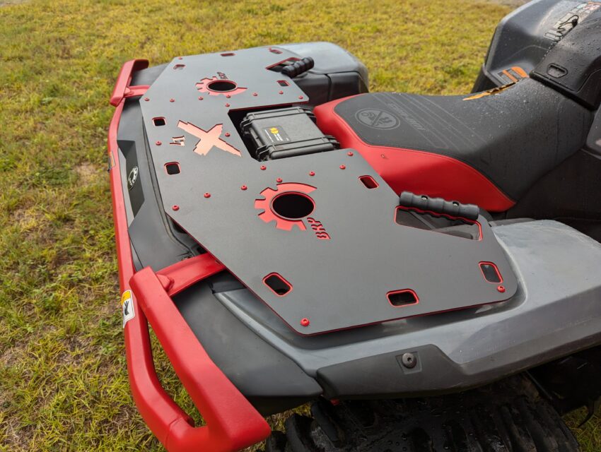 2025-2026 Gen 3 Can-Am Outlander 850 / 1000 All Models Heavy Duty Rear Rack w/ Storage Case - Image 7