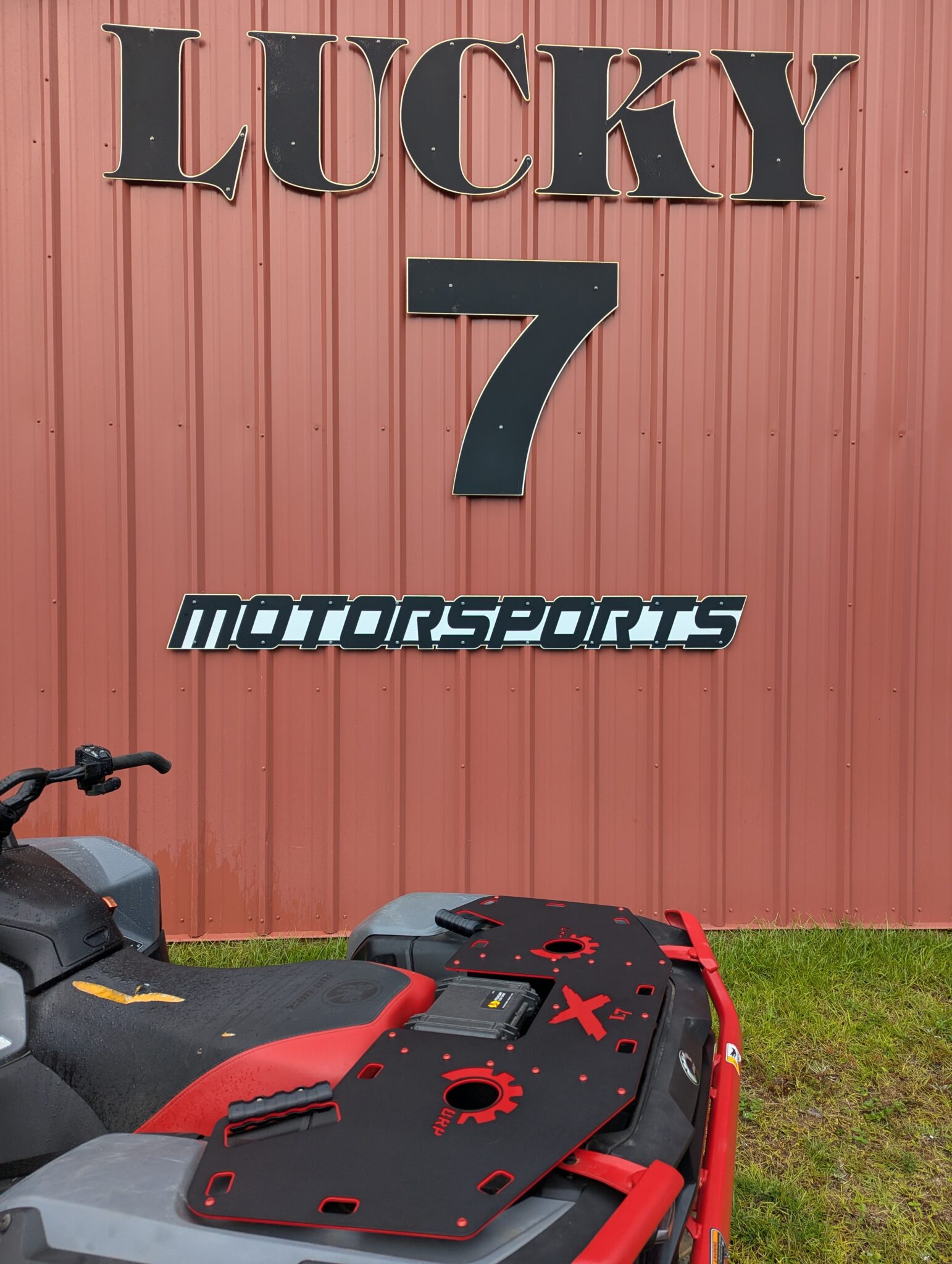 Lucky 7 Rear Rack 2025-2026 Gen 3 Can-Am Outlander 850 / 1000 All Models Heavy Duty Rear ...
