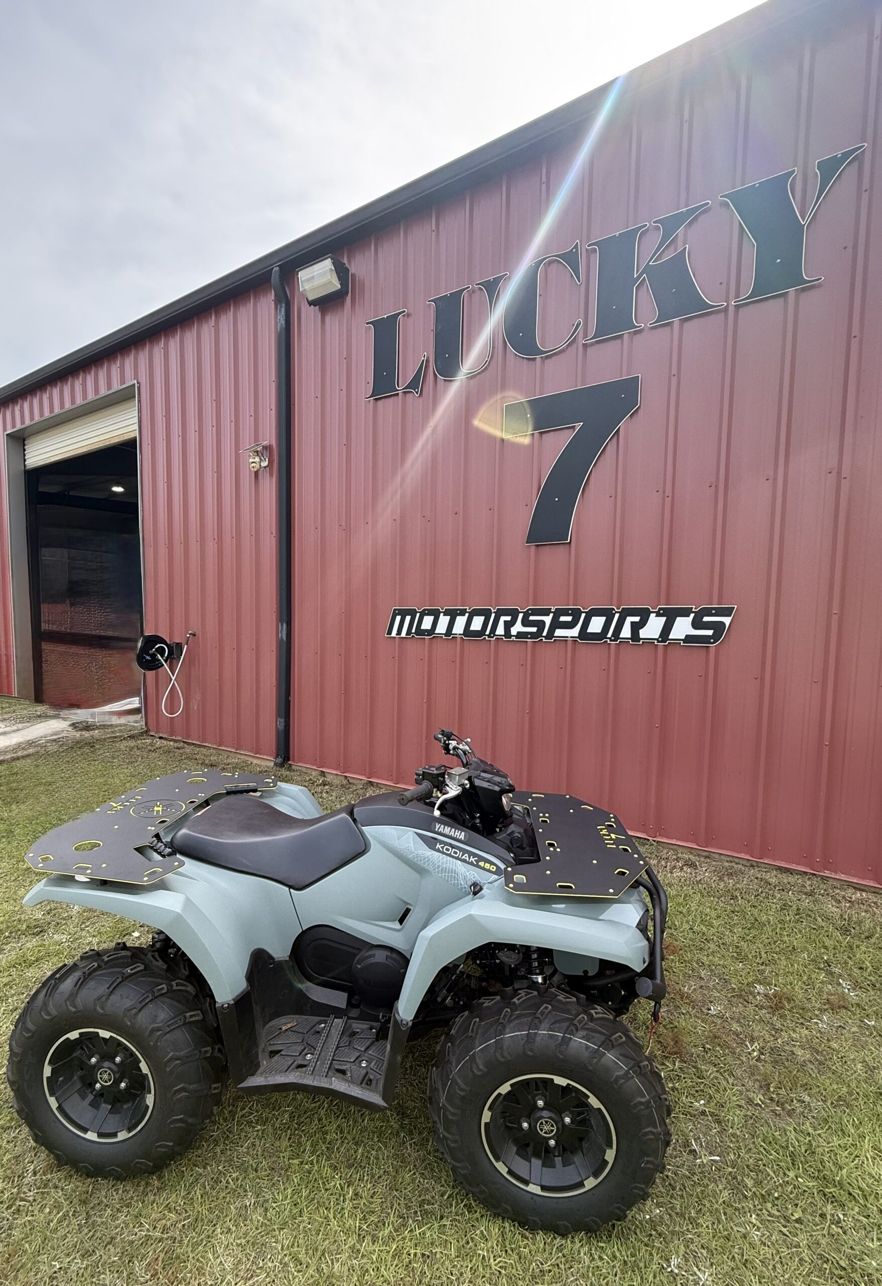 2020-2025 Yamaha Kodiak 450 Rear Rack | Lucky 7 Motorsports - Image 2